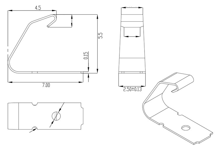 導(dǎo)電彈片高屏蔽高彈性耐腐蝕